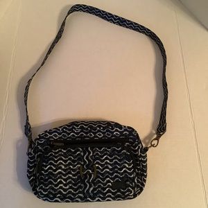 Lug Carousel Crossbody Waves Navy